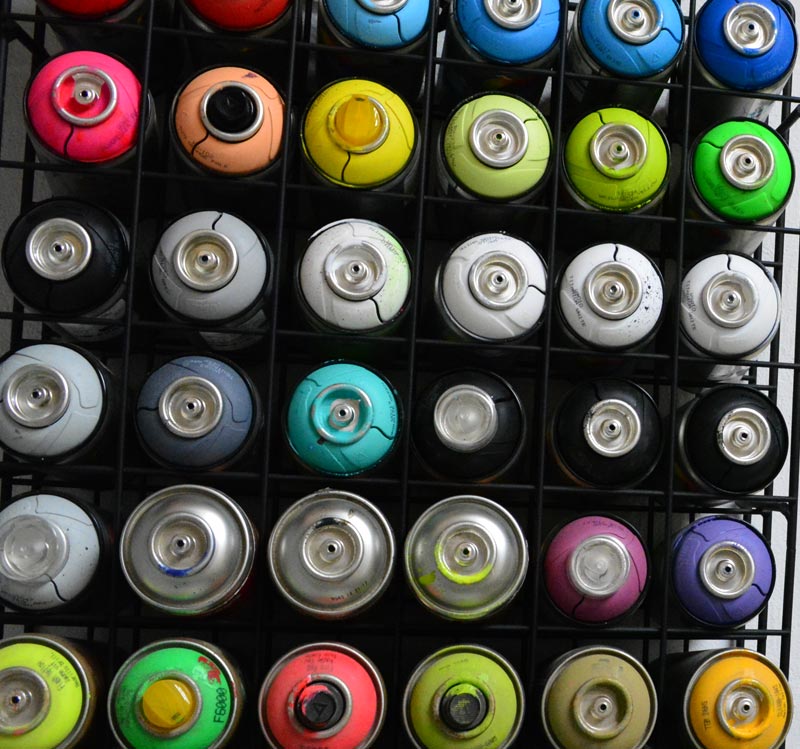 Graffiti Workshop mit VISEone